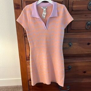 NWT RSQ Girl’s Lavender and Peach Dress, Size Large!